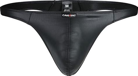 leather g string men|Premium Leather G String .